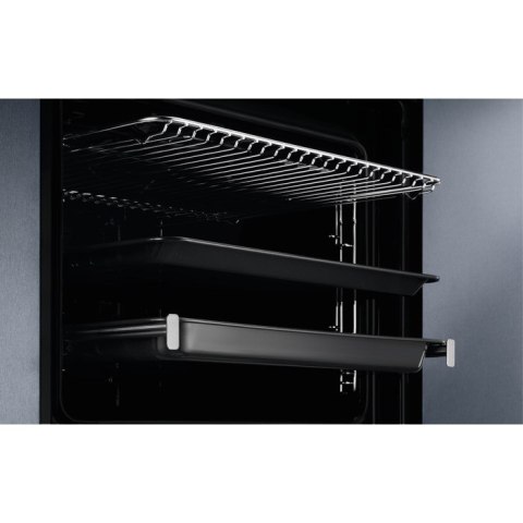 Piekarnik parowy Electrolux EOD5C50Z SteamBake 600 72 l | para SteamBake | termoobieg | kataliza | czarny