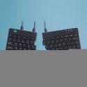 Klawiatura R-Go Split Break ergonomiczna UK-išdestymas juodas