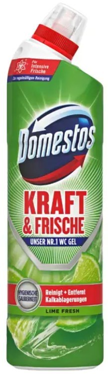 Domestos Kraft & Frische Lime Fresh WC Żel 1000 ml