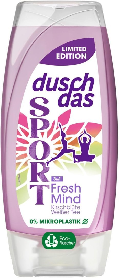 Duschdas Sport Fresh Mind 3 w 1 Żel pod Prysznic 225 ml