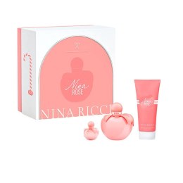 Zestaw Perfum dla Kobiet Nina Ricci Nina Rose (3 pcs)