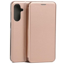 Etui Beline Book Magnetic Samsung A26 5G różowo-złoty/rosegold