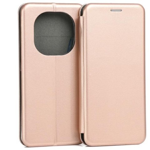 Etui Beline Book Magnetic Xiaomi Redmi Note 14 Pro 5G różowo-złoty/rosegold