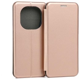Etui Beline Book Magnetic Xiaomi Redmi Note 14 Pro Plus 5G różowo-złoty/rosegold
