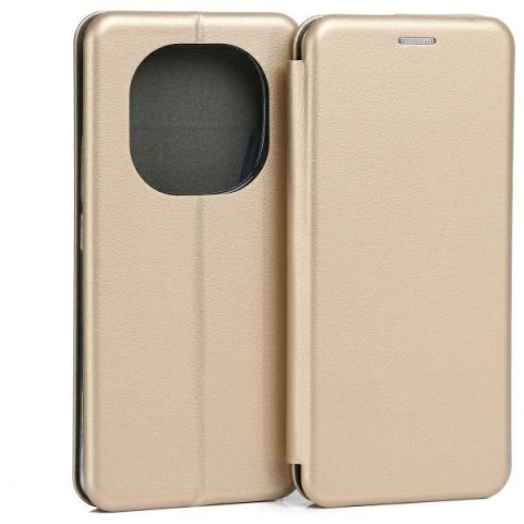 Etui Beline Book Magnetic Xiaomi Redmi Note 14 Pro Plus 5G złoty/gold