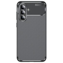 Etui Beline Carbon Armor Samsung A56 5G czarny/black