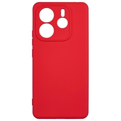 Etui Beline Silicone do Xiaomi Redmi Note 14 5G czerwony