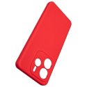 Etui Beline Silicone do Xiaomi Redmi Note 14 5G czerwony