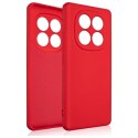Etui Beline Silicone do Xiaomi Redmi Note 14 Pro 5G czerwony