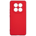 Etui Beline Silicone do Xiaomi Redmi Note 14 Pro 5G czerwony
