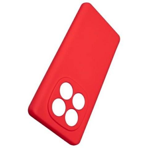 Etui Beline Silicone do Xiaomi Redmi Note 14 Pro 5G czerwony