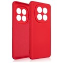 Etui Beline Silicone do Xiaomi Redmi Note 14 Pro Plus 5G czerwony