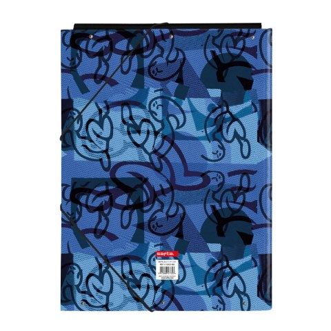 Segregator El Niño Roller Niebieski Czarny A4 26 x 33.5 x 2.5 cm