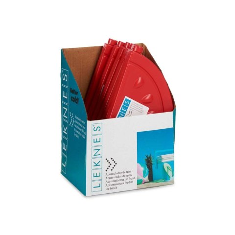 Wkład do Lodówki Leknes 200 ml 11 x 1,5 x 22 cm 22 x 1,5 x 11 cm (6 Sztuk)