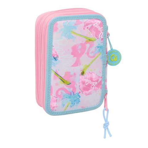 Etui szkolne z akcesoriami Barbie Painterly Różowy Błękitne niebo 12,5 x 19,5 x 5,5 cm 37 Części