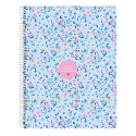 Notatnik Vicky Martín Berrocal Paraíso Niebieski Różowy A4 120 Kartki