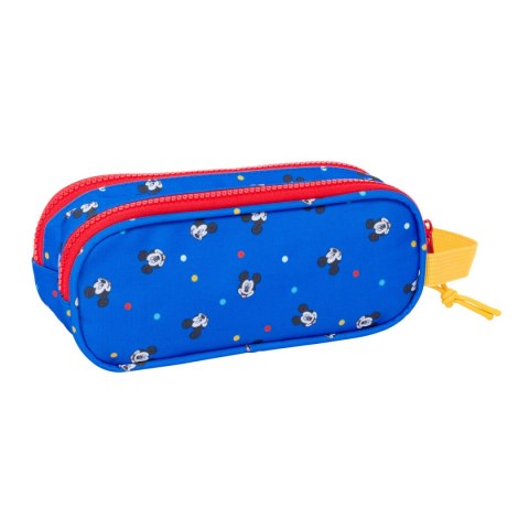 Piórnik Podwójny Mickey Mouse Clubhouse Good day Niebieski 21 x 8 x 6 cm