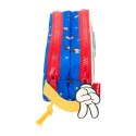 Piórnik Podwójny Mickey Mouse Clubhouse Good day Niebieski 21 x 8 x 6 cm