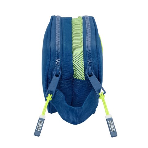 Piórnik Podwójny Munich North Granatowy 21 x 8 x 6 cm