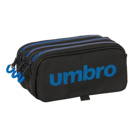 Piórnik Potrójny Kelme Jet black Czarny 21,5 x 10 x 8 cm