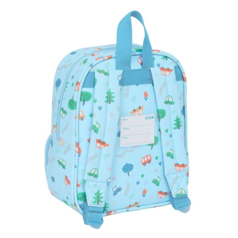 Plecak dziecięcy Safta Coches Niebieski 22 x 27 x 10 cm