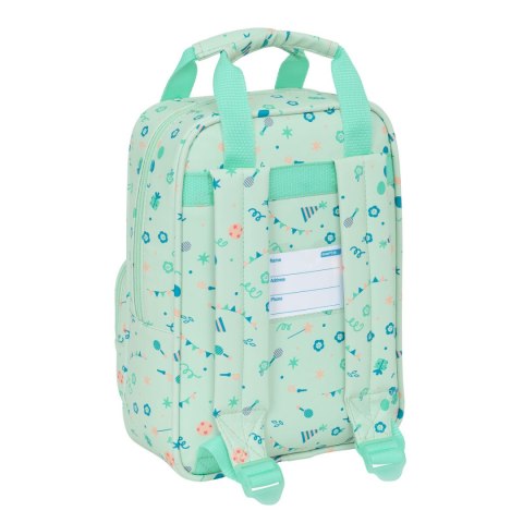 Plecak dziecięcy Safta Fiesta Kolor Zielony 20 x 28 x 8 cm