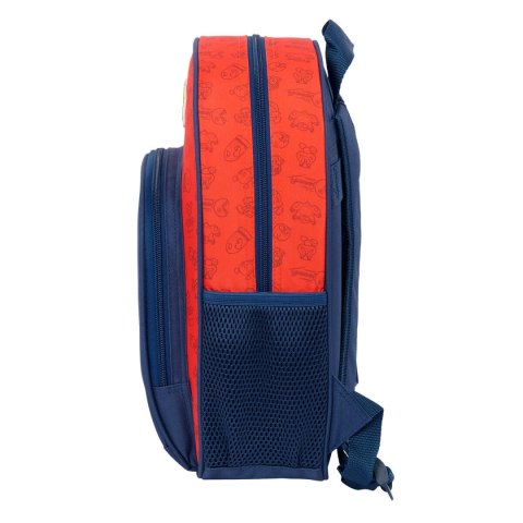 Plecak szkolny Super Mario Trick Czerwony Ciemnoniebieski 28 x 34 x 10 cm