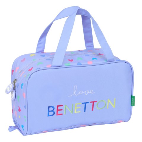 Torba podróżna Benetton Lila Liliowy 31 x 14 x 19 cm