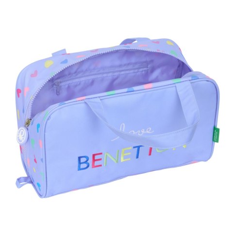 Torba podróżna Benetton Lila Liliowy 31 x 14 x 19 cm