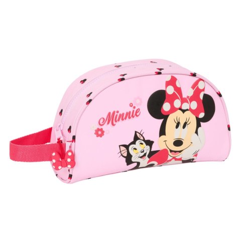 Torba podróżna Minnie Mouse Naive Różowy 26 x 16 x 9 cm