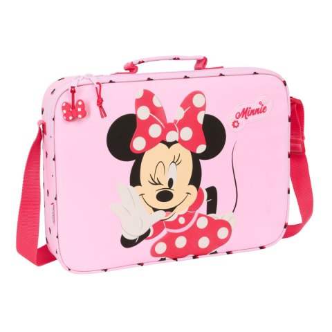 Torba szkolna Minnie Mouse Naive Różowy 38 x 28 x 6 cm