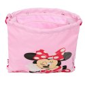 Worek na buty ze sznurkami Minnie Mouse Naive Różowy 26 x 34 x 1 cm