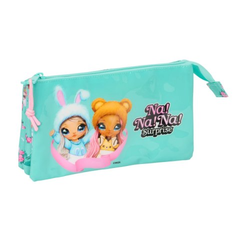 Piórnik Na!Na!Na! Surprise Bunny Różowy Turkusowy 22 x 12 x 3 cm