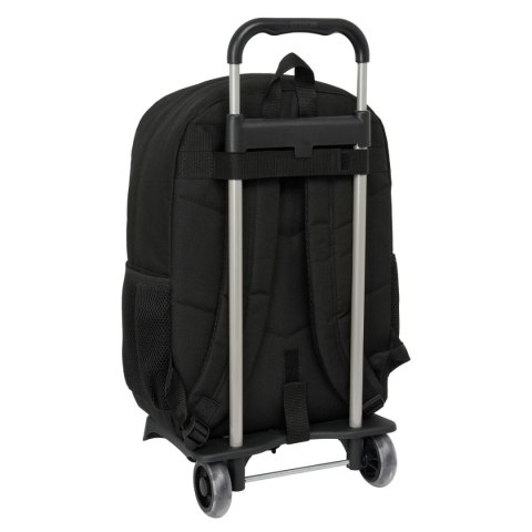 Torba szkolna z kółkami Batman Game over Czarny 30 x 43 x 14 cm