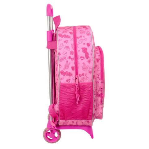 Torba szkolna z kółkami Rainbow High Shine Wielokolorowy 33 x 42 x 14 cm