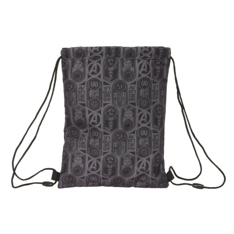 Worek na buty ze sznurkami The Avengers Vendetta Czarny 26 x 34 x 1 cm