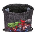 Worek na buty ze sznurkami The Avengers Vendetta Czarny 26 x 34 x 1 cm