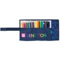 Piórnik Benetton Damero Granatowy 7 x 20 x 7 cm 27 Części