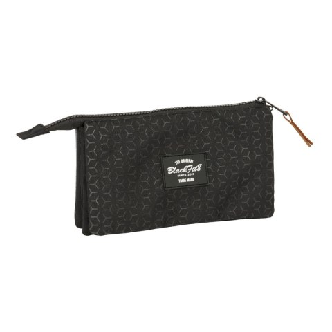 Piórnik BlackFit8 Old school Czarny Szary 22 x 12 x 3 cm