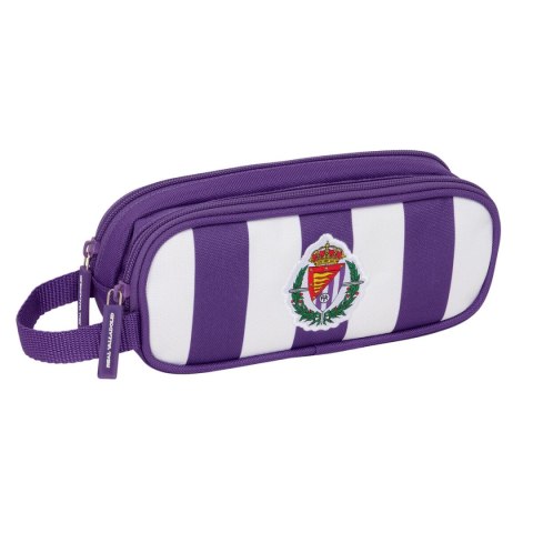 Piórnik Real Valladolid C.F. Biały Fioletowy 21 x 8 x 6 cm