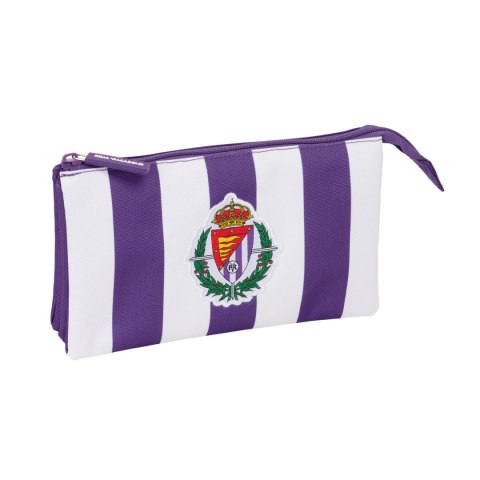 Piórnik Real Valladolid C.F. Biały Fioletowy 22 x 12 x 3 cm