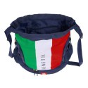Worek na buty ze sznurkami Benetton Flag Granatowy 35 x 40 x 1 cm