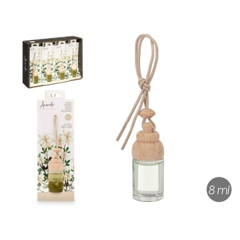 Bambusowe pałeczki Acorde Szkło Zapach Jaśmin 8 ml (12 Sztuk)