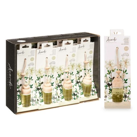 Bambusowe pałeczki Acorde Szkło Zapach Jaśmin 8 ml (12 Sztuk)