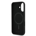 Karl Lagerfeld KLHMP16MSKCHPPLK iPhone 16 Plus 6.7" czarny/black hardcase Silicone Double Heads Print MagSafe