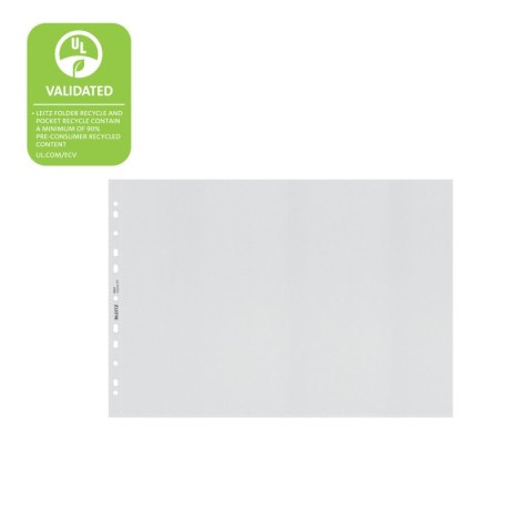 Obudowy Leitz Przezroczysty A3 recyklingu 25 Sztuk