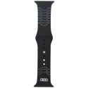 Pasek Audi Geometric Pattern Silicone Watch Strap do Apple Watch 44/45/46/49mm czarny