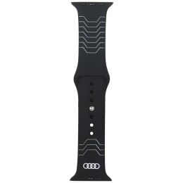 Pasek Audi Geometric Pattern Silicone Watch Strap do Apple Watch 44/45/46/49mm czarny