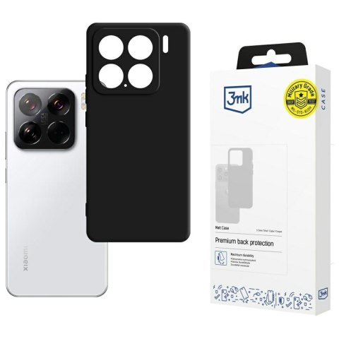 Etui 3MK Matt Case do Xiaomi 15 czarny