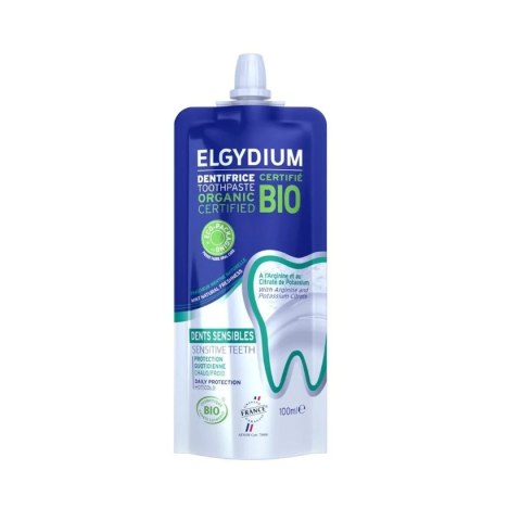 Pasta do Zębów Wrażliwe Dziąsła Elgydium Bio 100 ml Zęby wrażliwe